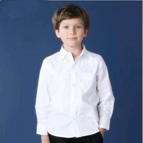 Chemise garçon à manche longue - Ref 2072815