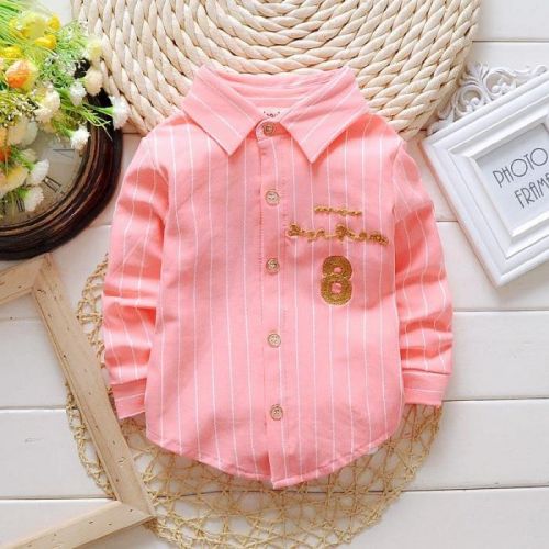 Chemise garçon à manche longue - Ref 2072818