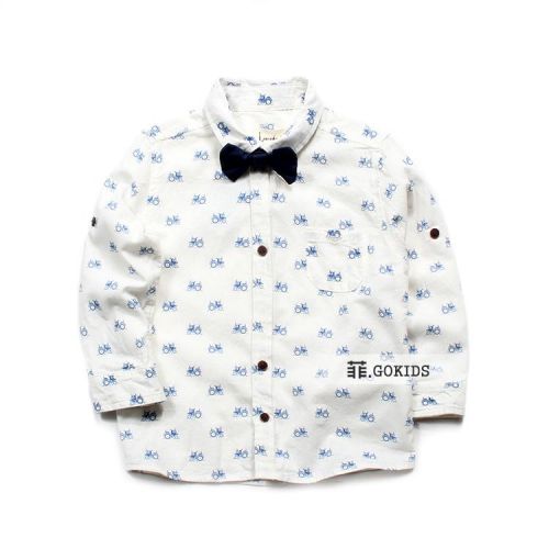 Chemise garçon à manche longue - Ref 2072831