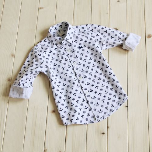 Chemise garçon à manche longue - Ref 2072871