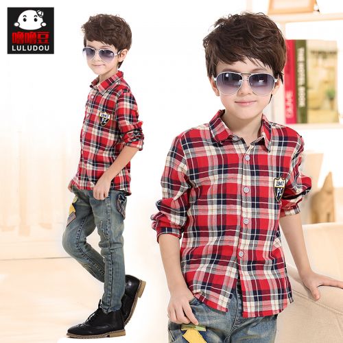 Chemise garçon à manche longue - Ref 2072879