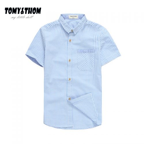 Chemise garçon TOMYTHOM à manche courte - Ref 2072890