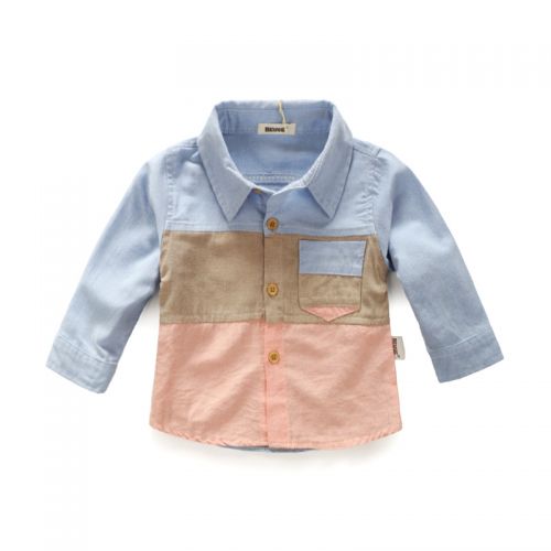 Chemise garçon BEUOE à manche longue - Ref 2072978