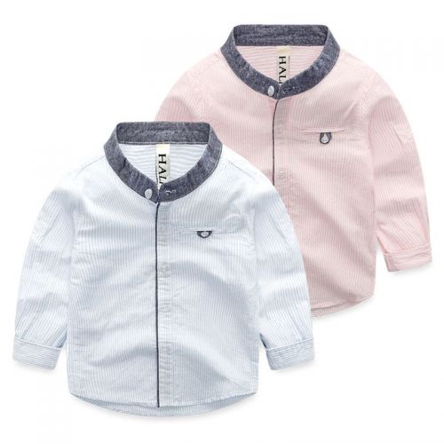 Chemise garçon HALI à manche longue - Ref 2072979