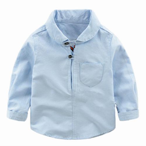 Chemise garçon à manche longue - Ref 2073022