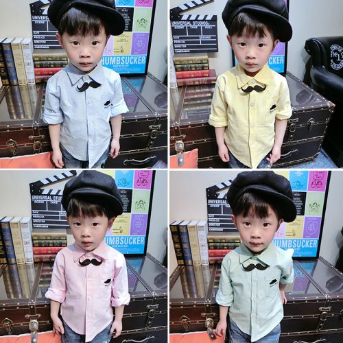 Chemise garçon à manche longue - Ref 2073035