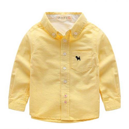 Chemise garçon à manche longue - Ref 2073088