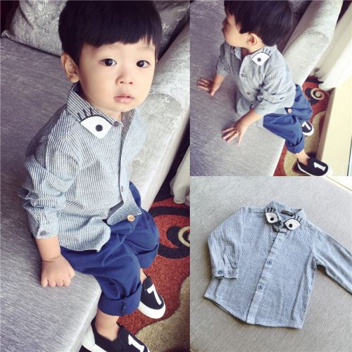 Chemise garçon à manche longue - Ref 2073310