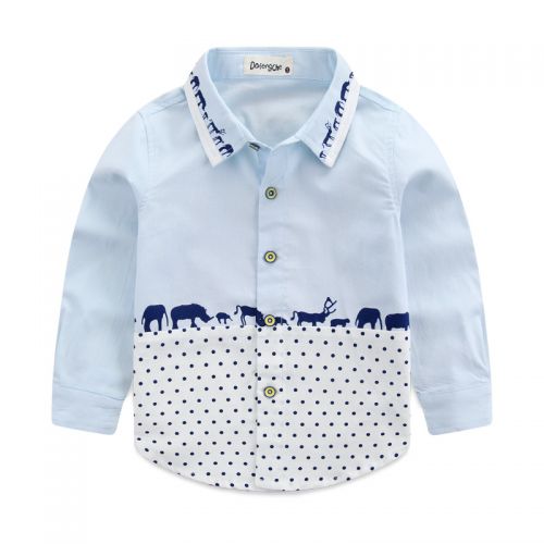 Chemise garçon YYYG à manche longue - Ref 2073371