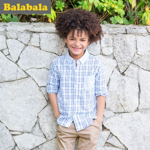 Chemise garçon à manche longue - Ref 2073396