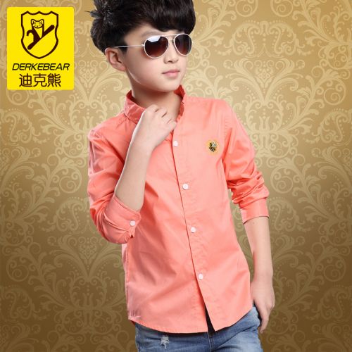 Chemise garçon DERKEBEAR à manche longue - Ref 2073429
