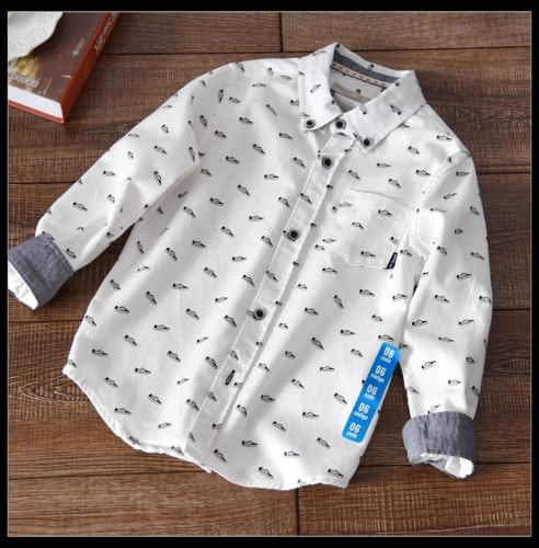 Chemise garçon à manche longue - Ref 2073552