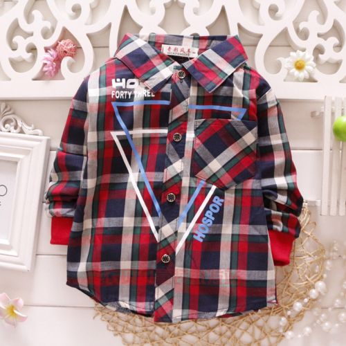 Chemise garçon à manche longue - Ref 2073582