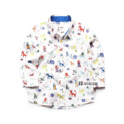 Chemise garçon à manche longue - Ref 2073620