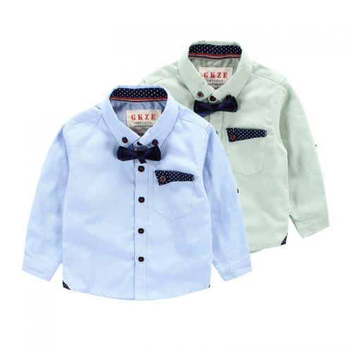 Chemise garçon à manche longue - Ref 2073656