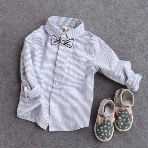 Chemise garçon à manche longue - Ref 2073667