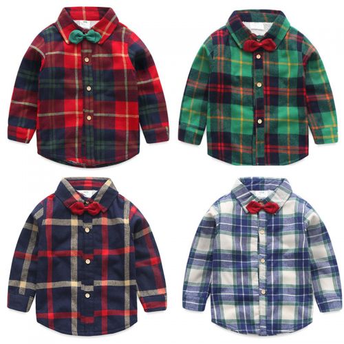 Chemise garçon à manche longue - Ref 2073711