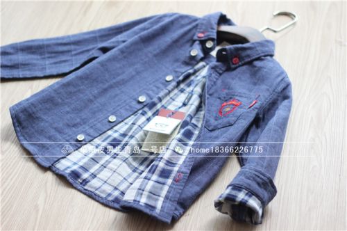 Chemise garçon à manche longue - Ref 2073759