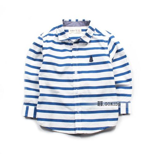 Chemise garçon à manche longue - Ref 2073833