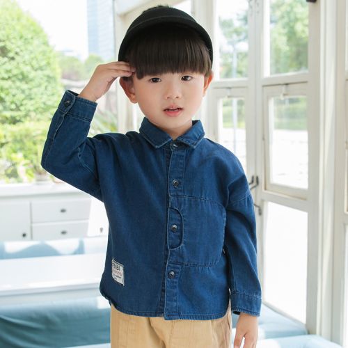 Chemise garçon à manche longue - Ref 2073999