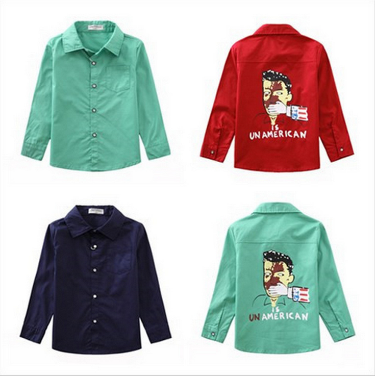 Chemise garçon à manche longue - Ref 2074079