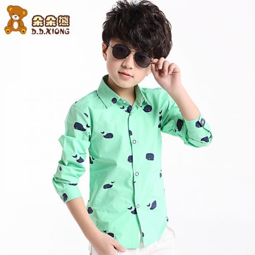 Chemise garçon à manche longue - Ref 2074159