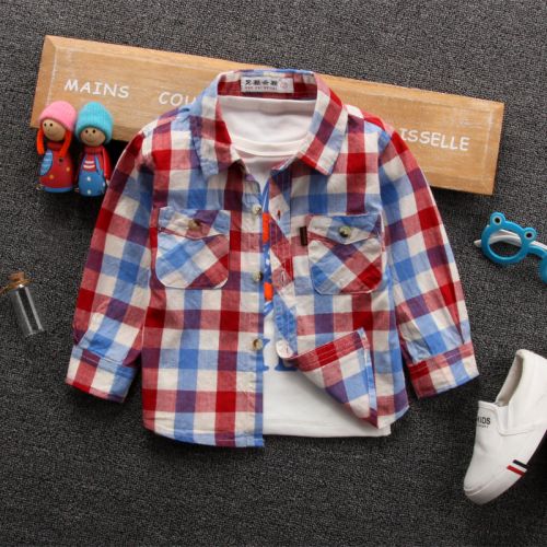 Chemise garçon BEIKA à manche longue - Ref 2074161