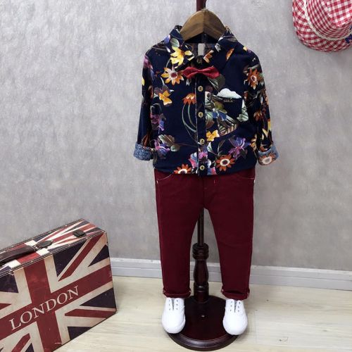 Chemise garçon à manche longue - Ref 2074169