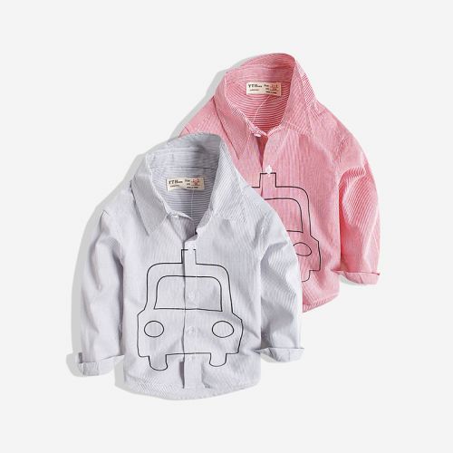 Chemise garçon à manche longue - Ref 2074180