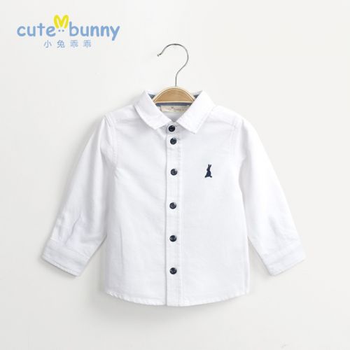 Chemise garçon CUTE BUNNY à manche longue - Ref 2074217