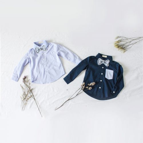 Chemise garçon à manche longue - Ref 2074246