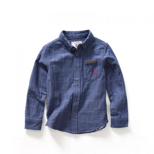 Chemise garçon à manche longue - Ref 2074315
