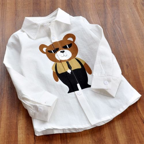 Chemise garçon à manche longue - Ref 2074384