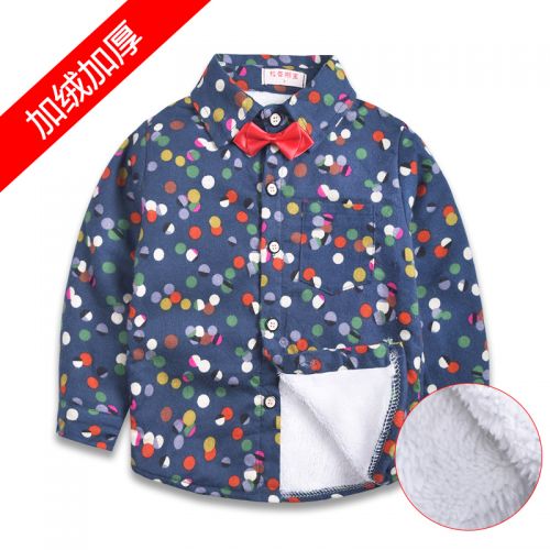 Chemise garçon à manche longue en Toile de coton - Ref 2074411