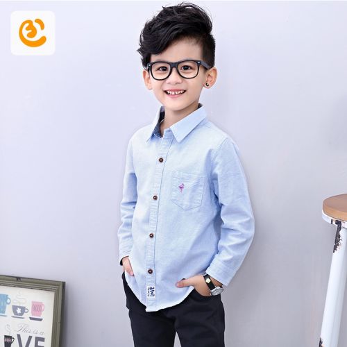 Chemise garçon à manche longue - Ref 2074541