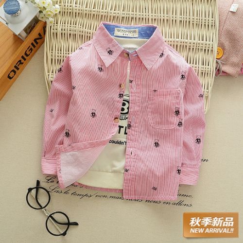 Chemise garçon à manche longue - Ref 2074547