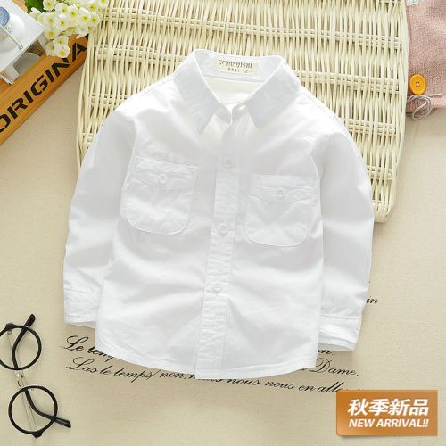 Chemise garçon à manche longue - Ref 2074587