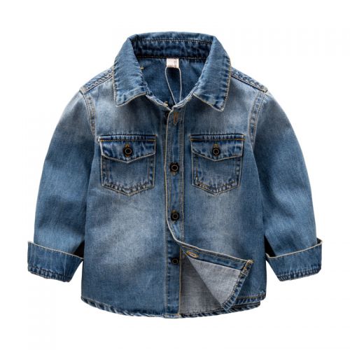 Chemise garçon à manche longue - Ref 2074609