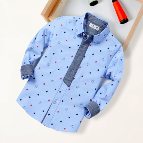 Chemise garçon à manche longue - Ref 2074690