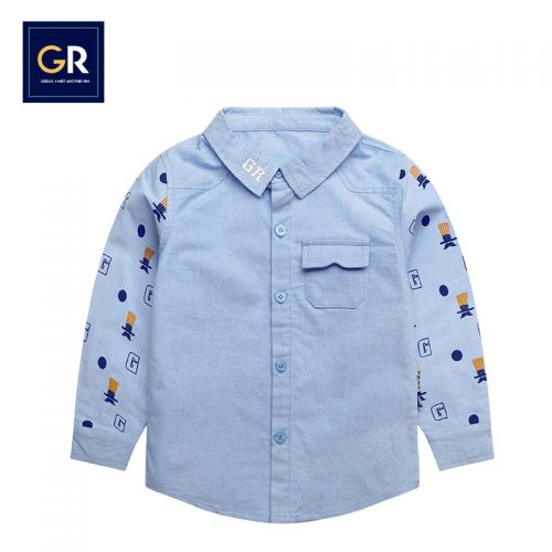 Chemise garçon GERAS à manche longue - Ref 2074748