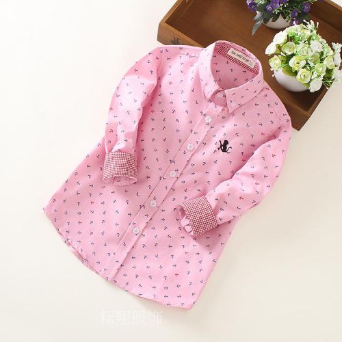 Chemise garçon à manche longue - Ref 2074756