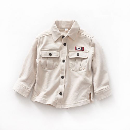 Chemise garçon à manche longue - Ref 2074858