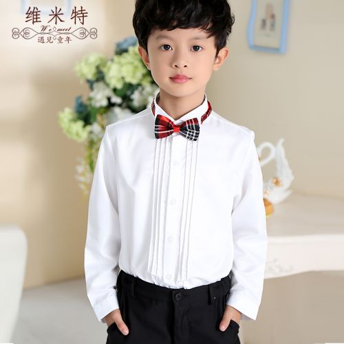 Chemise garçon à manche longue - Ref 2074890