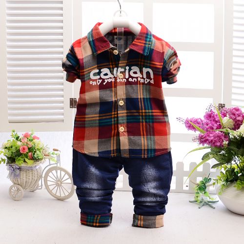 Chemise garçon à manche longue - Ref 2074922