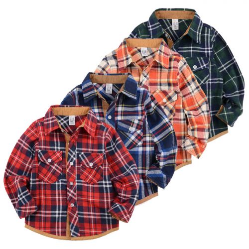 Chemise garçon à manche longue - Ref 2075012