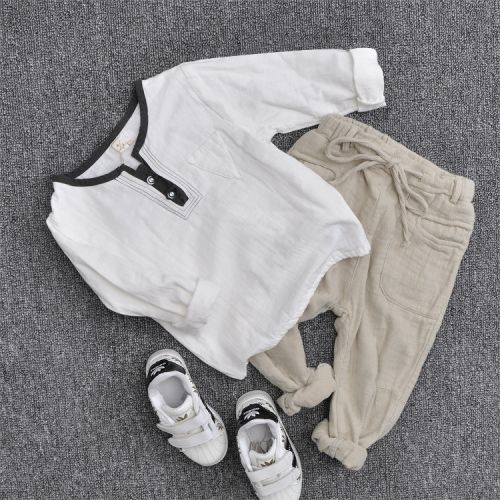 Chemise garçon à manche longue - Ref 2075050