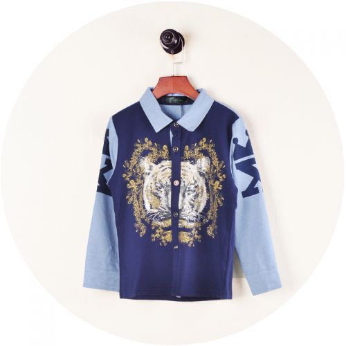 Chemise garçon à manche longue - Ref 2075128