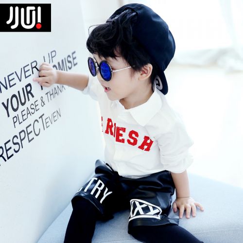 Chemise garçon à manche longue - Ref 2075181