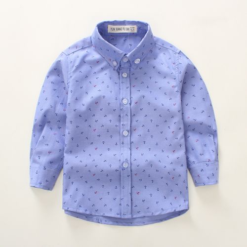 Chemise garçon à manche longue - Ref 2075303