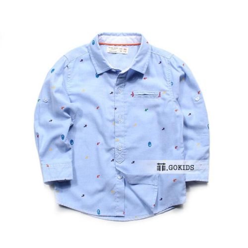 Chemise garçon à manche longue - Ref 2075311